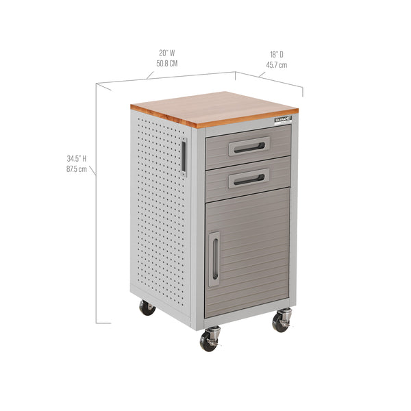UltraHD® 2-Drawer Rolling Cabinet