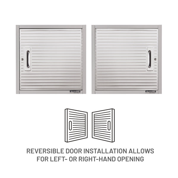 UltraHD® 24" H Single Door Wall Cabinet