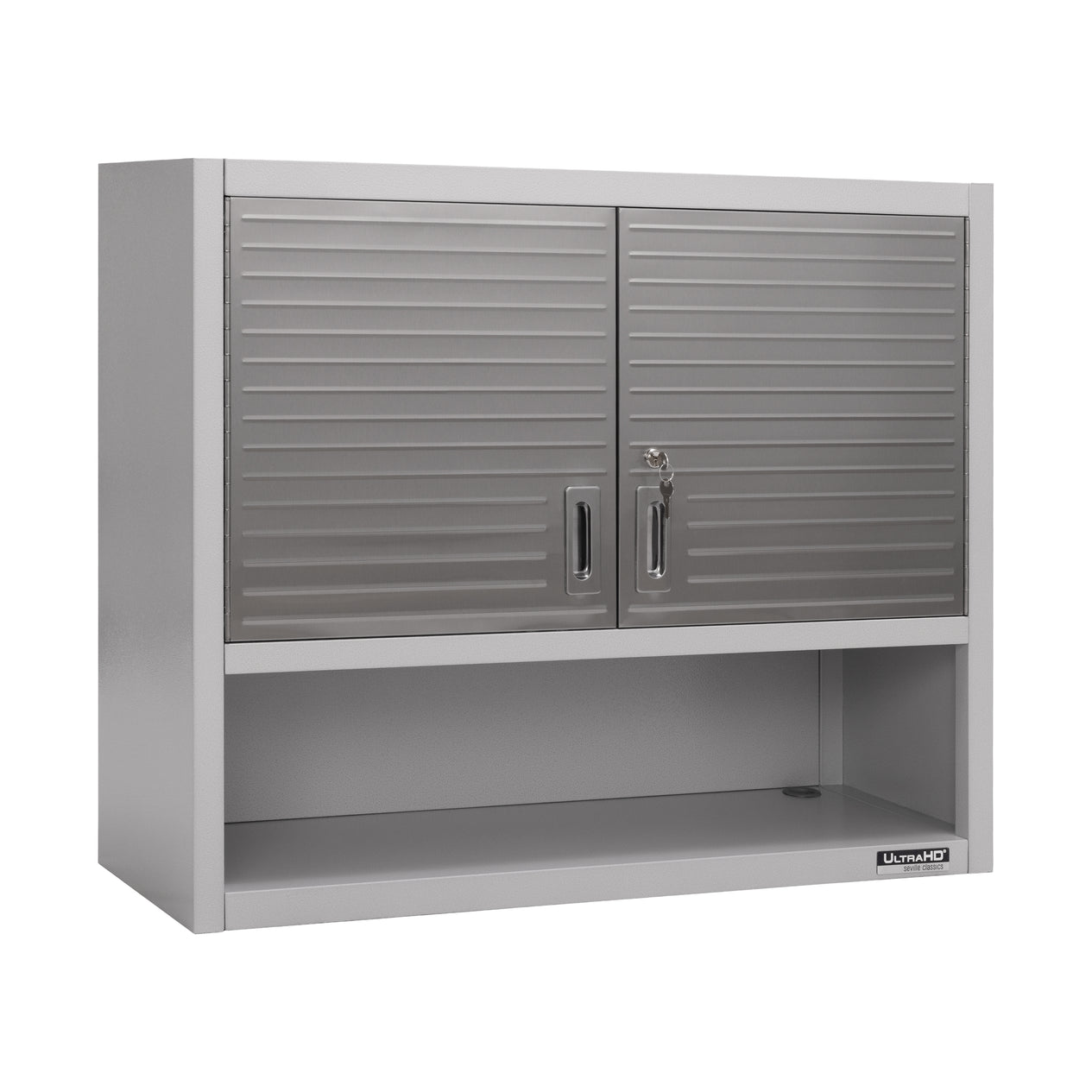 UltraHD® Double Door Wall Cabinet w/ Keys, Granite