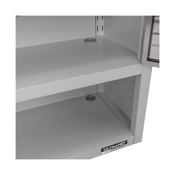 UltraHD® Double Door Wall Cabinet w/ Keys, Granite