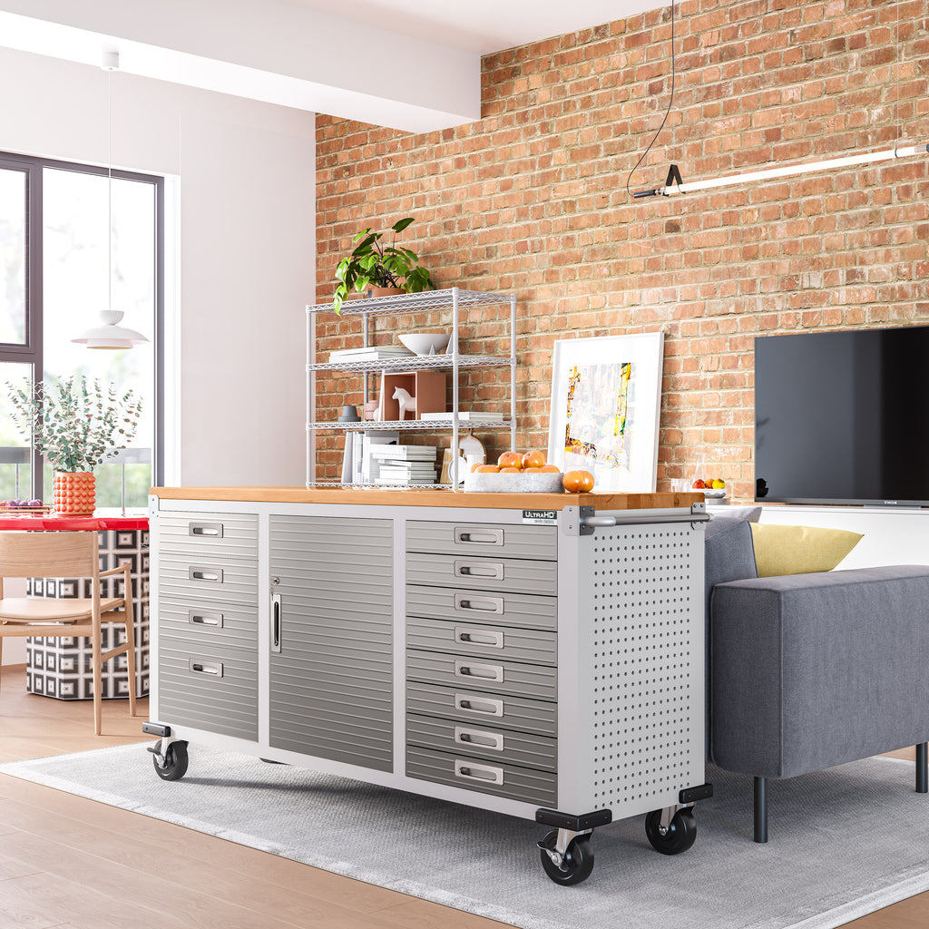 UltraHD® 12-Drawer Rolling Workbench – Seville Classics