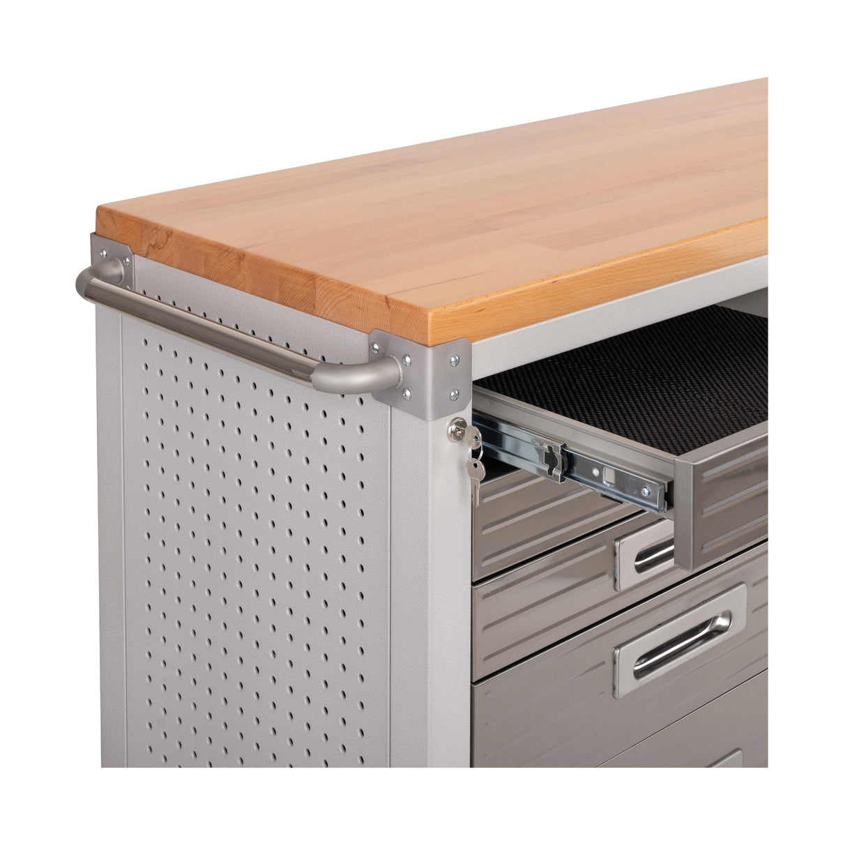 UltraHD® 11-Drawer Rolling Workbench, Granite