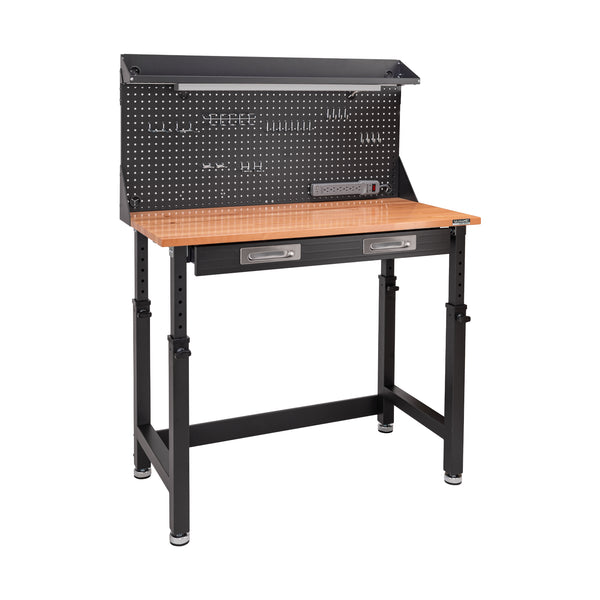 UltraHD® Height Adjustable Lighted Workcenter