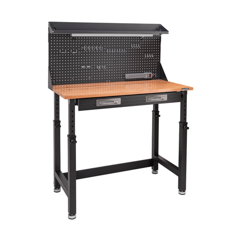 UltraHD® Height Adjustable Lighted Workcenter