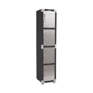 UltraHD® 4-Door Locker Cabinet, Graphite