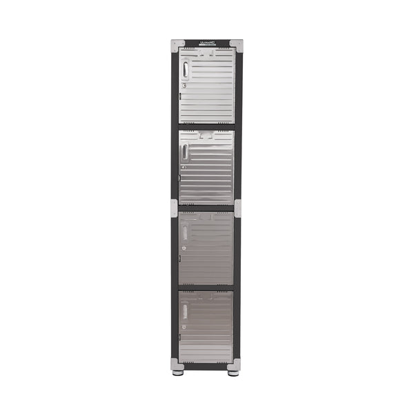 UltraHD® 4-Door Locker Cabinet, Graphite