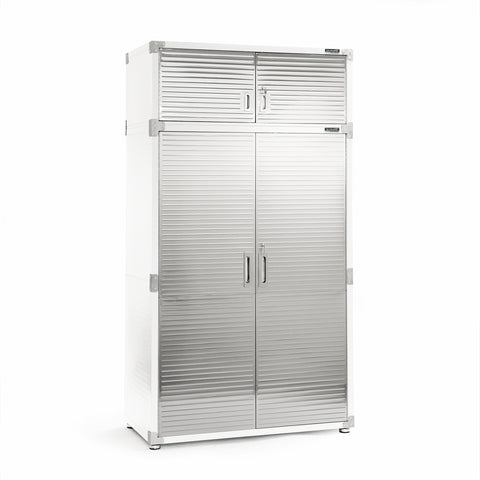 UltraHD® 2-Piece Mega Storage Cabinet Set, White
