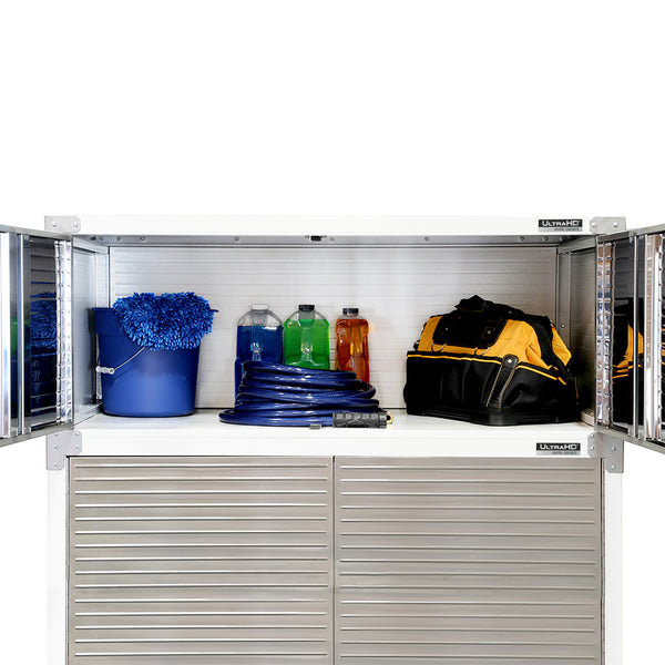 UltraHD® Mega Stacking Top Cabinet, White