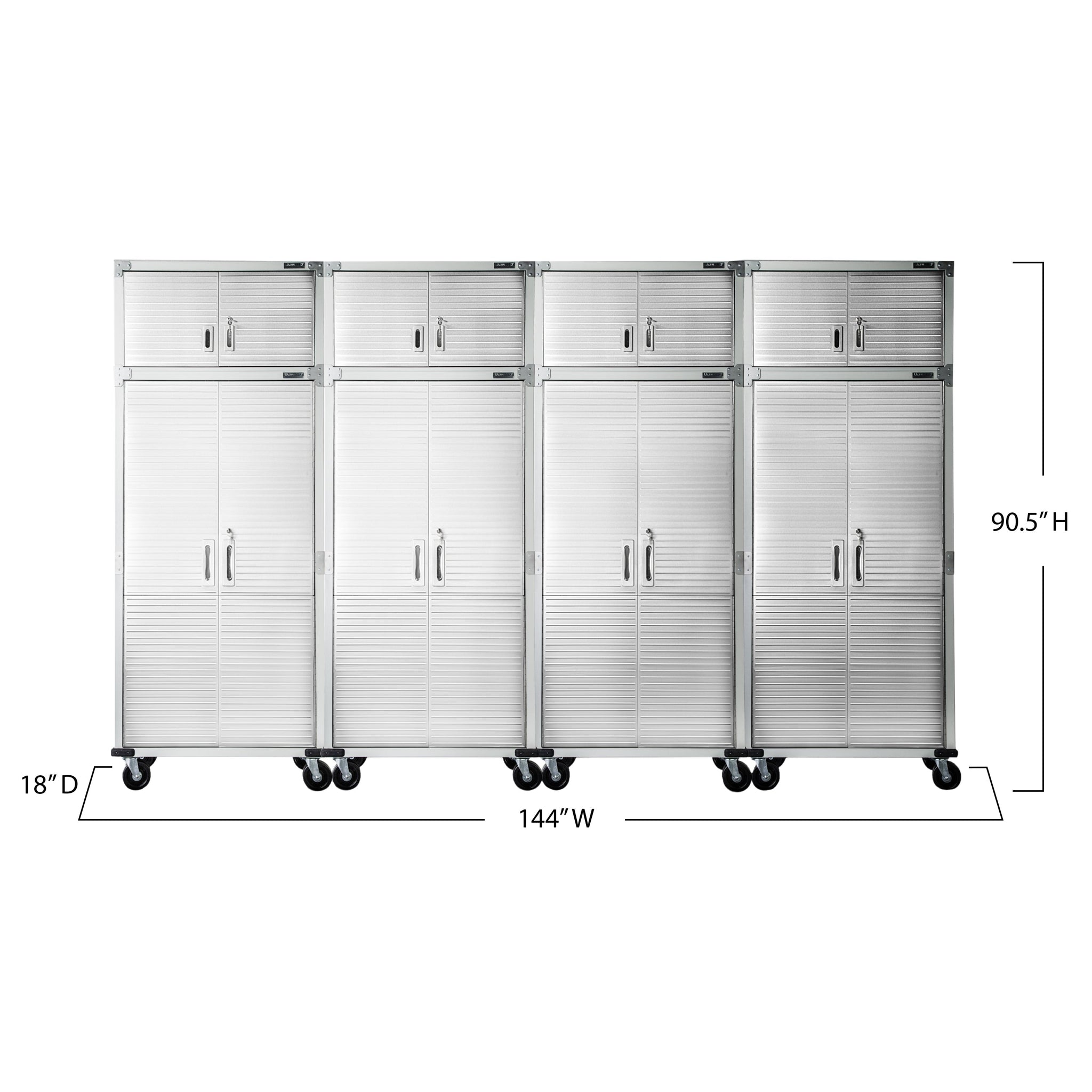 Storage Cabinet System | Rolling Storage | Seville Classics