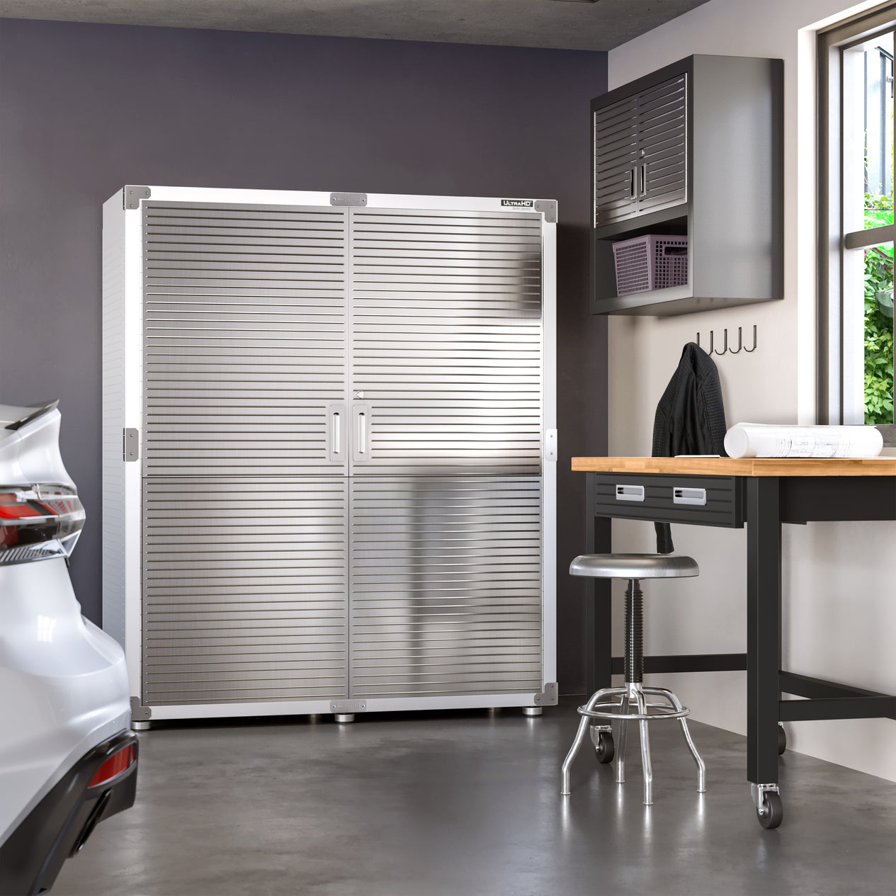 UltraHD® Storage Cabinet, White