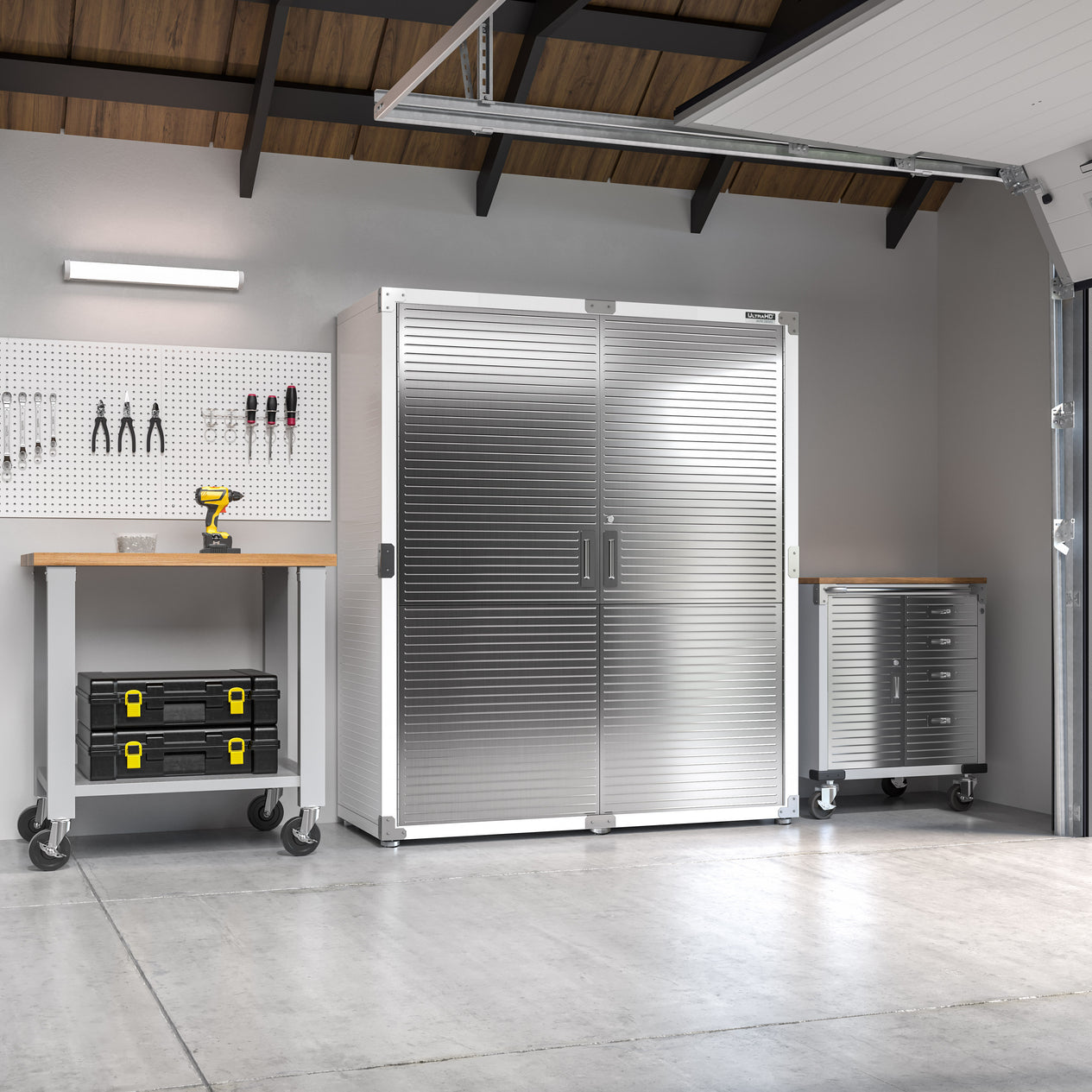 UltraHD® Storage Cabinet, White