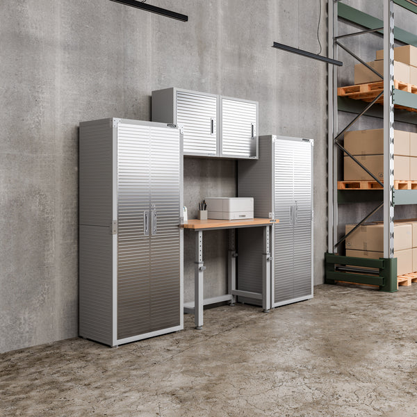 UltraHD® 5-Piece Storage Cabinet System with Workbench