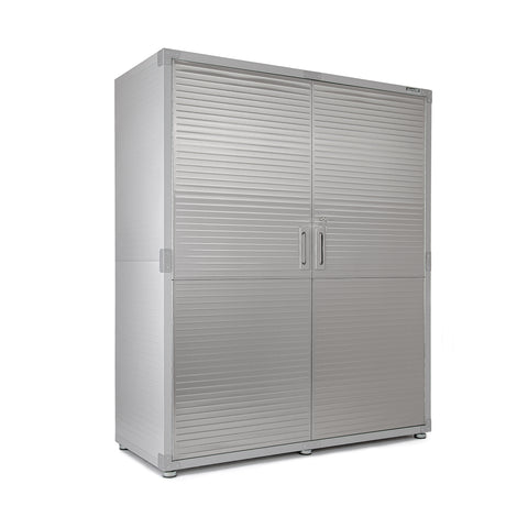Storage cabinet on white background