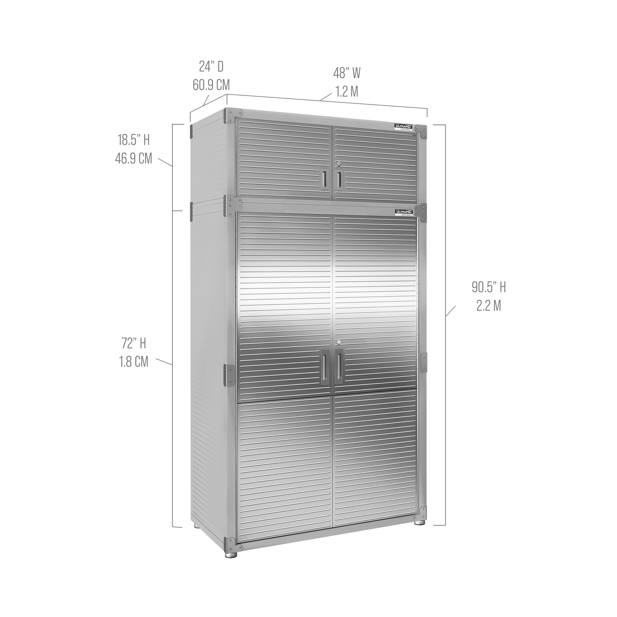 UltraHD® 2-Piece Storage Cabinet Set