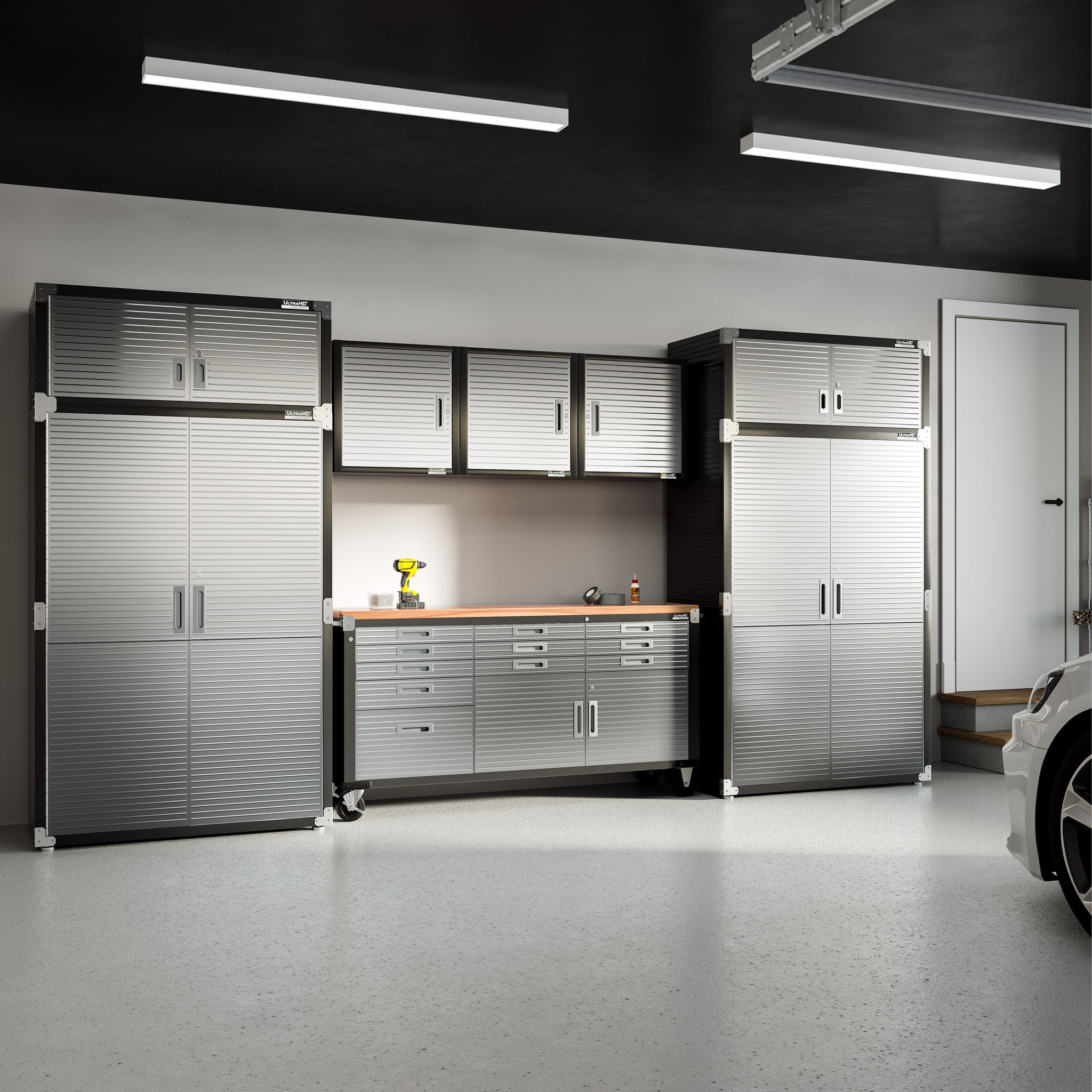 Garage Wall Cabinets | UltraHD® Storage Systems | Seville Classics