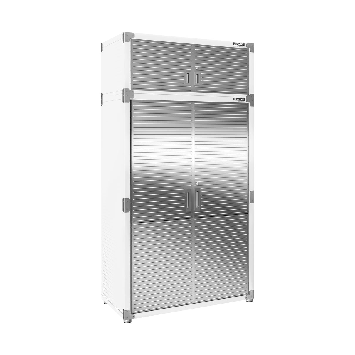 UltraHD® 2-Piece Storage Cabinet Set, White