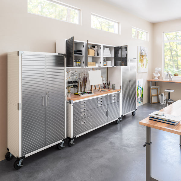 UltraHD® 6-Piece Storage Cabinet System with Rolling Workbench