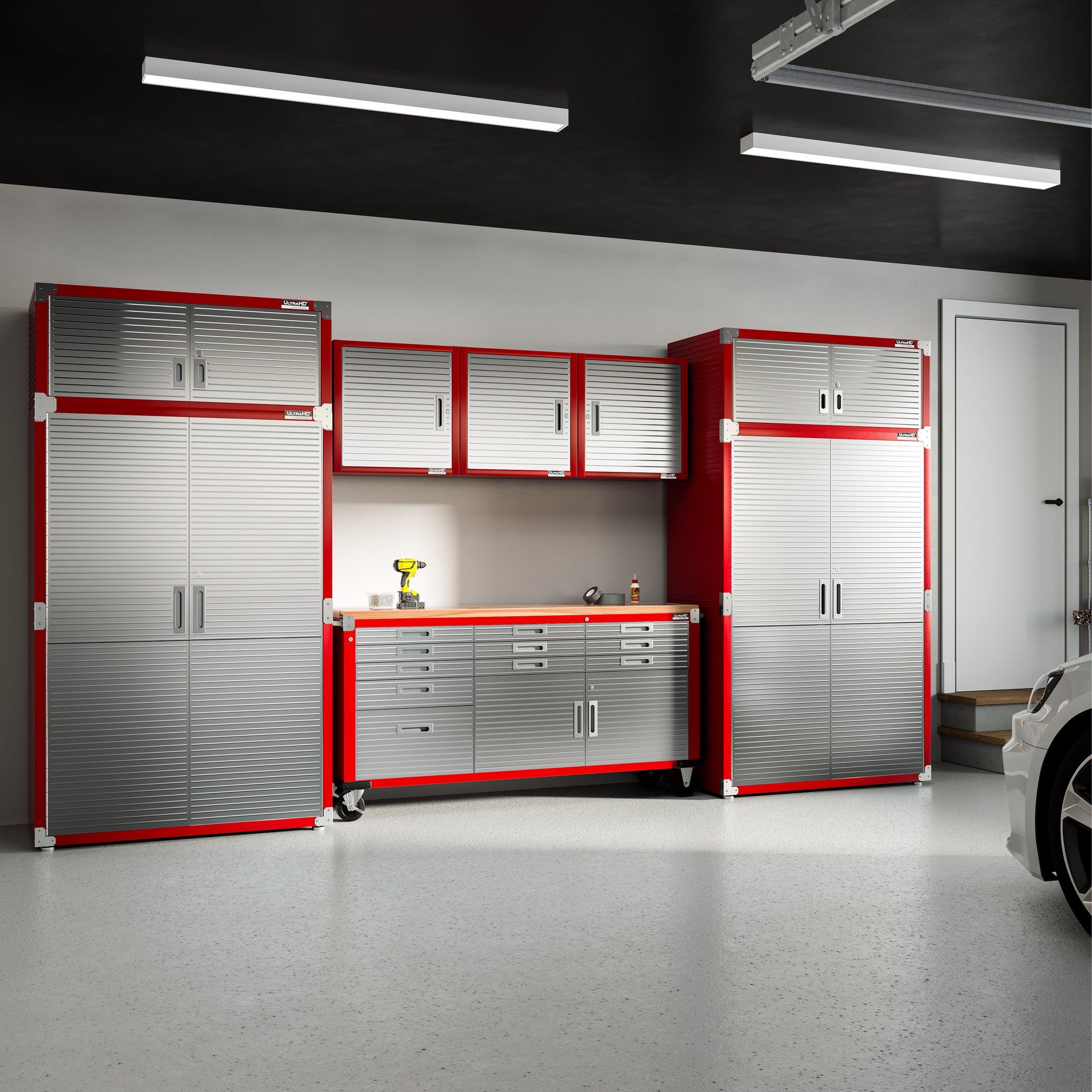 Garage Wall Cabinets | UltraHD® Storage Systems | Seville Classics