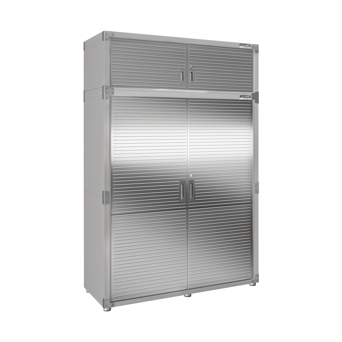 UltraHD® Lighted Workcenter w/ Stainless Steel Top and Pegboard, Graph –  Seville Classics
