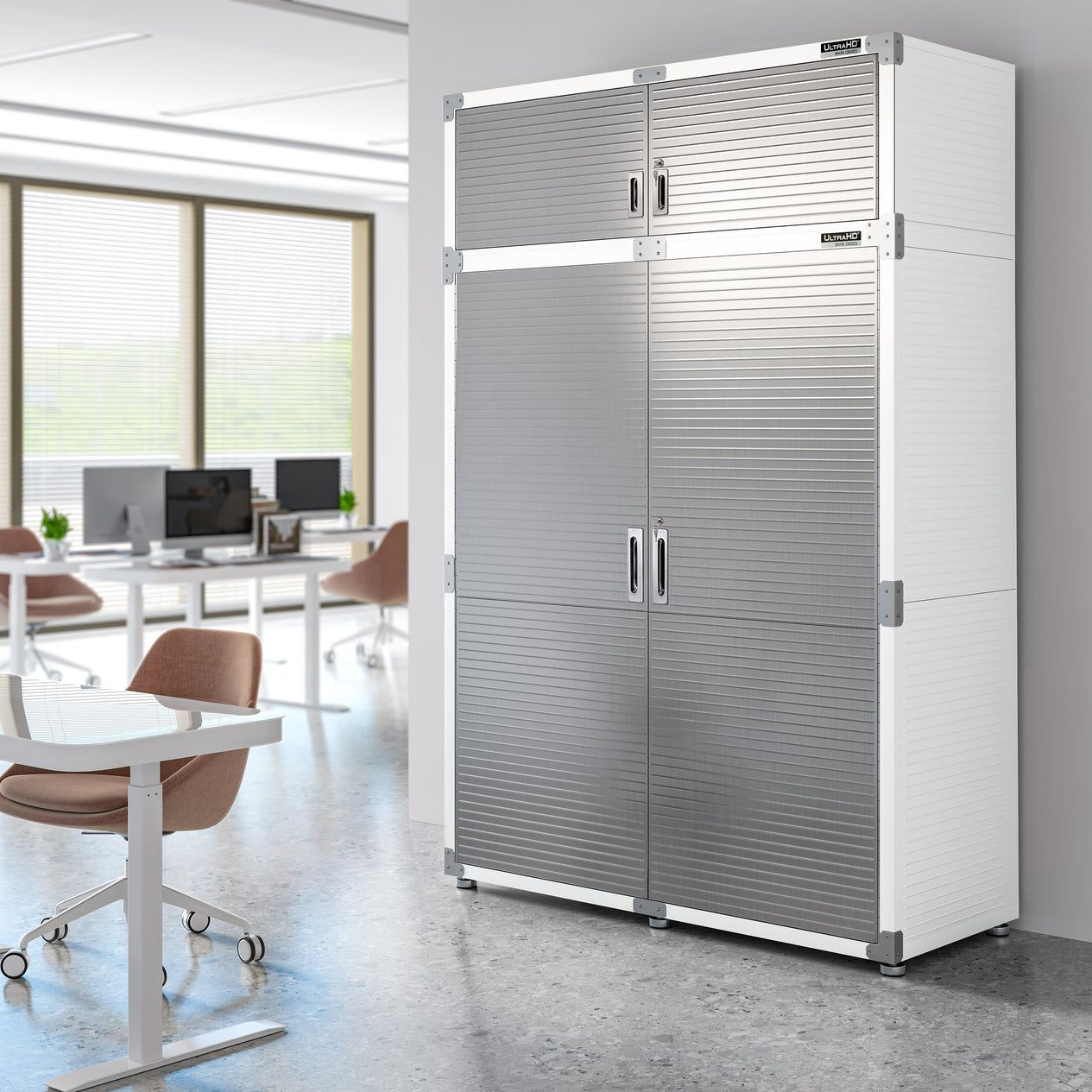 UltraHD® Storage Cabinet, White