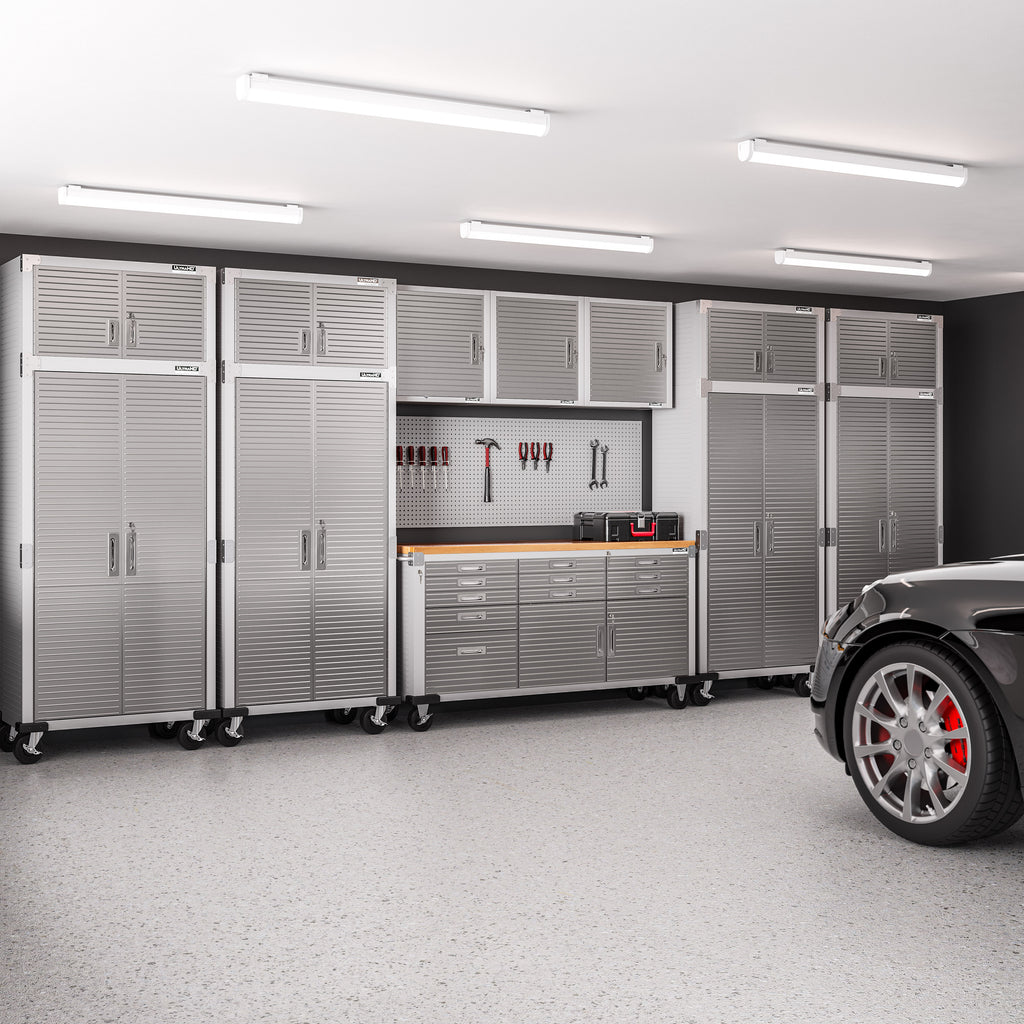UltraHD® Rolling Storage Cabinet, Granite – Seville Classics