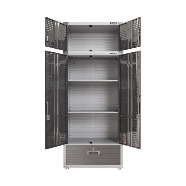 UltraHD® 2-Piece Storage Cabinet with Bottom Drawer Set