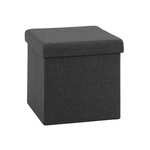 Storage Ottoman, Modern Gray