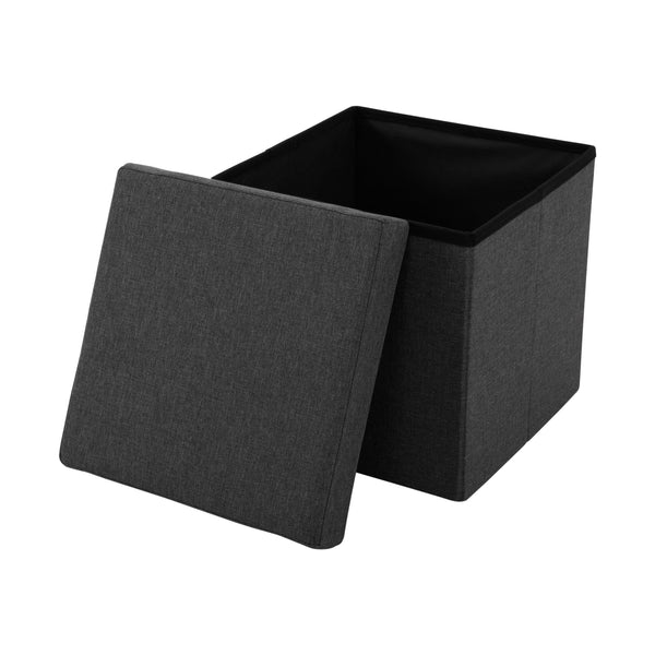 Storage Ottoman, Modern Gray