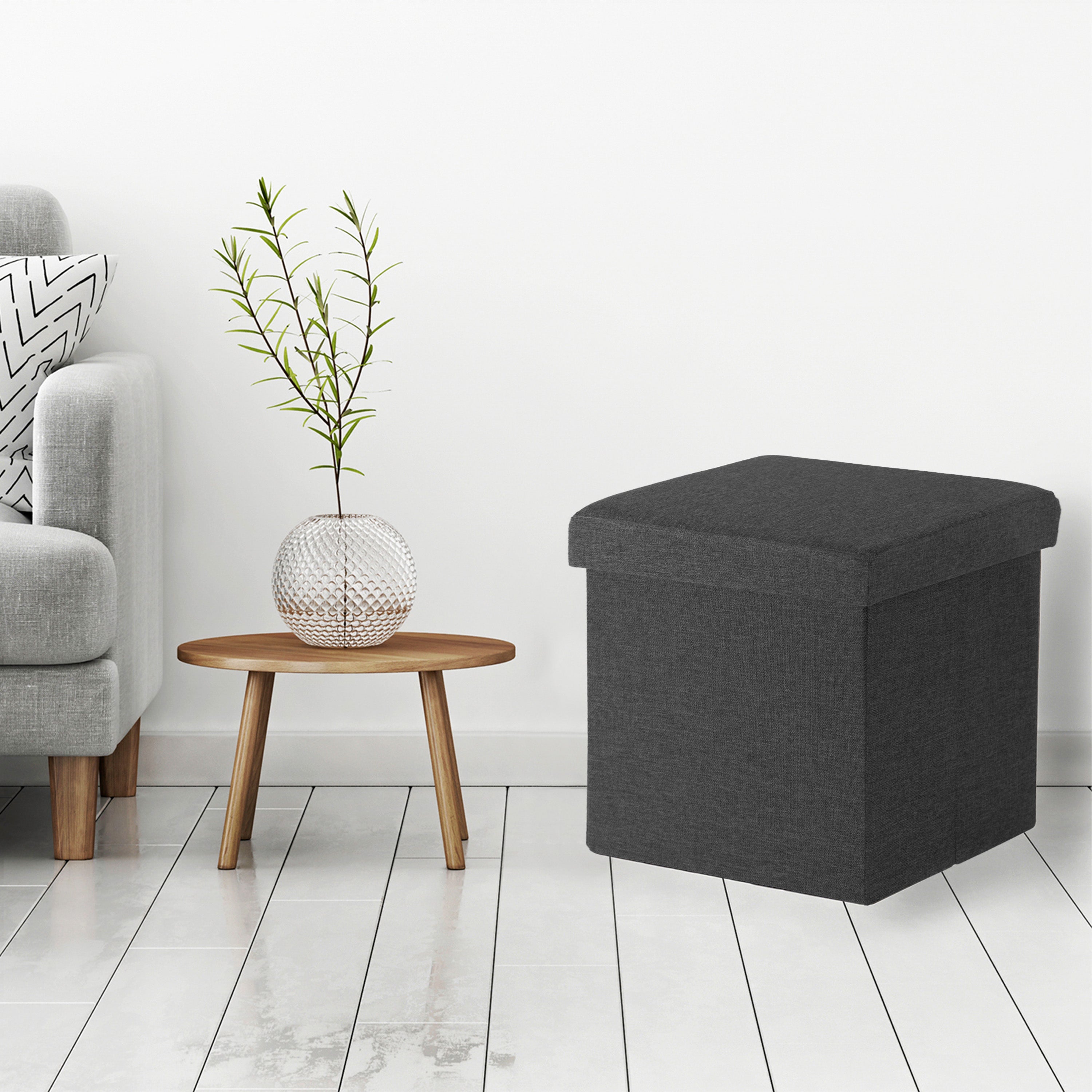 Seville classics foldable storage bench ottoman deals