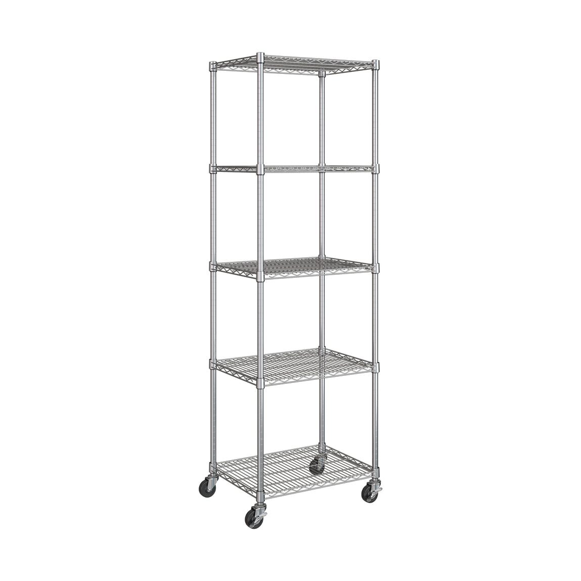 UltraDurable® 5-Tier NSF-Certified Steel Shelving – Seville