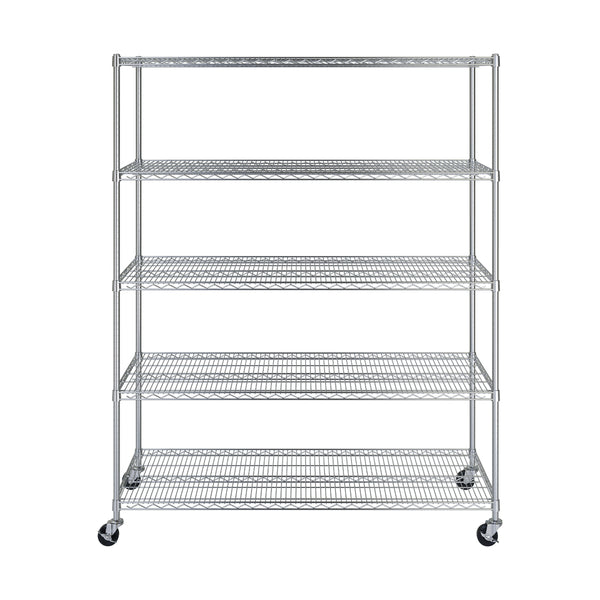 UltraDurable® 5-Tier NSF-Certified Steel Shelving