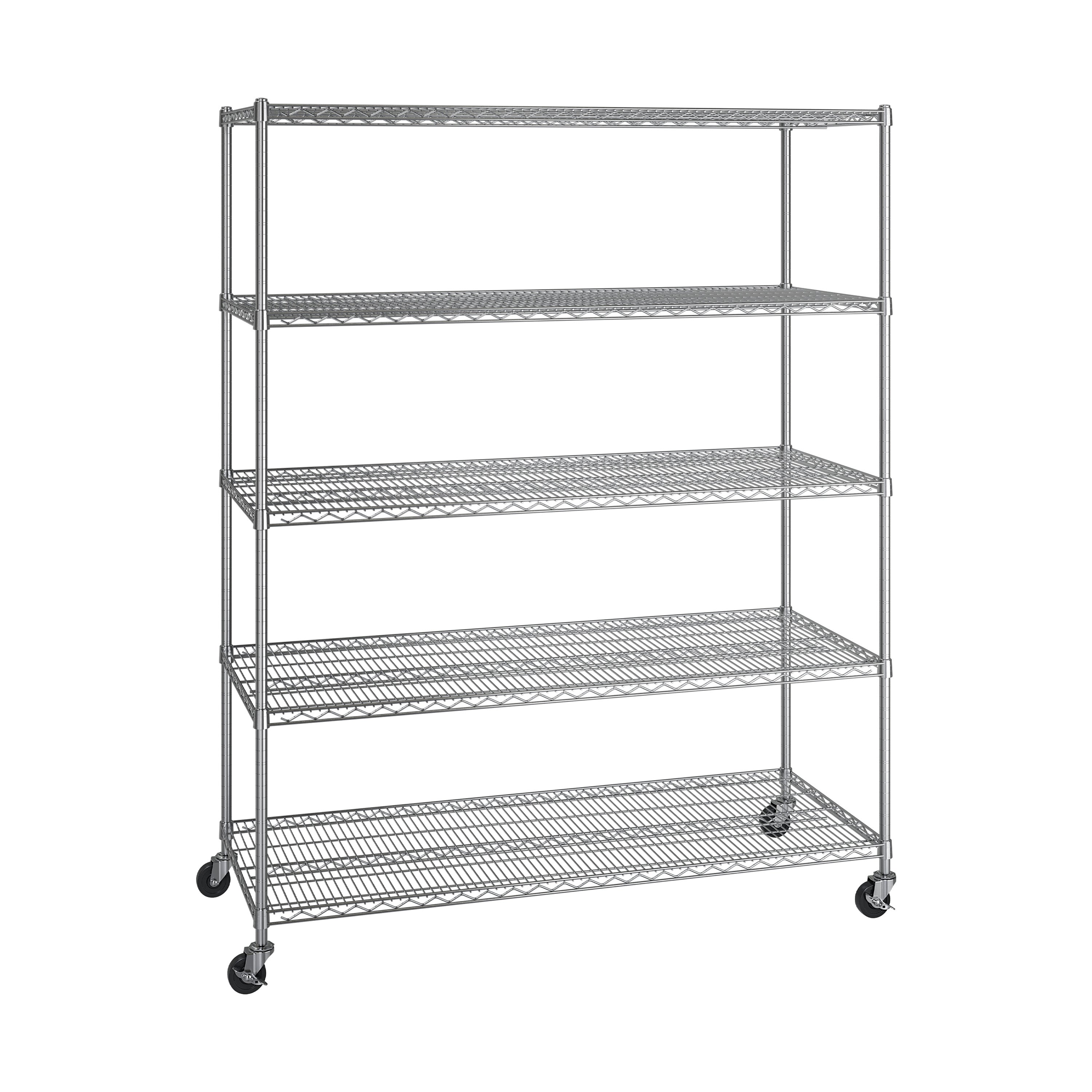 UltraDurable® 5-Tier NSF-Certified Steel Shelving