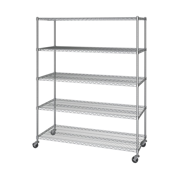 UltraDurable® 5-Tier NSF-Certified Steel Shelving