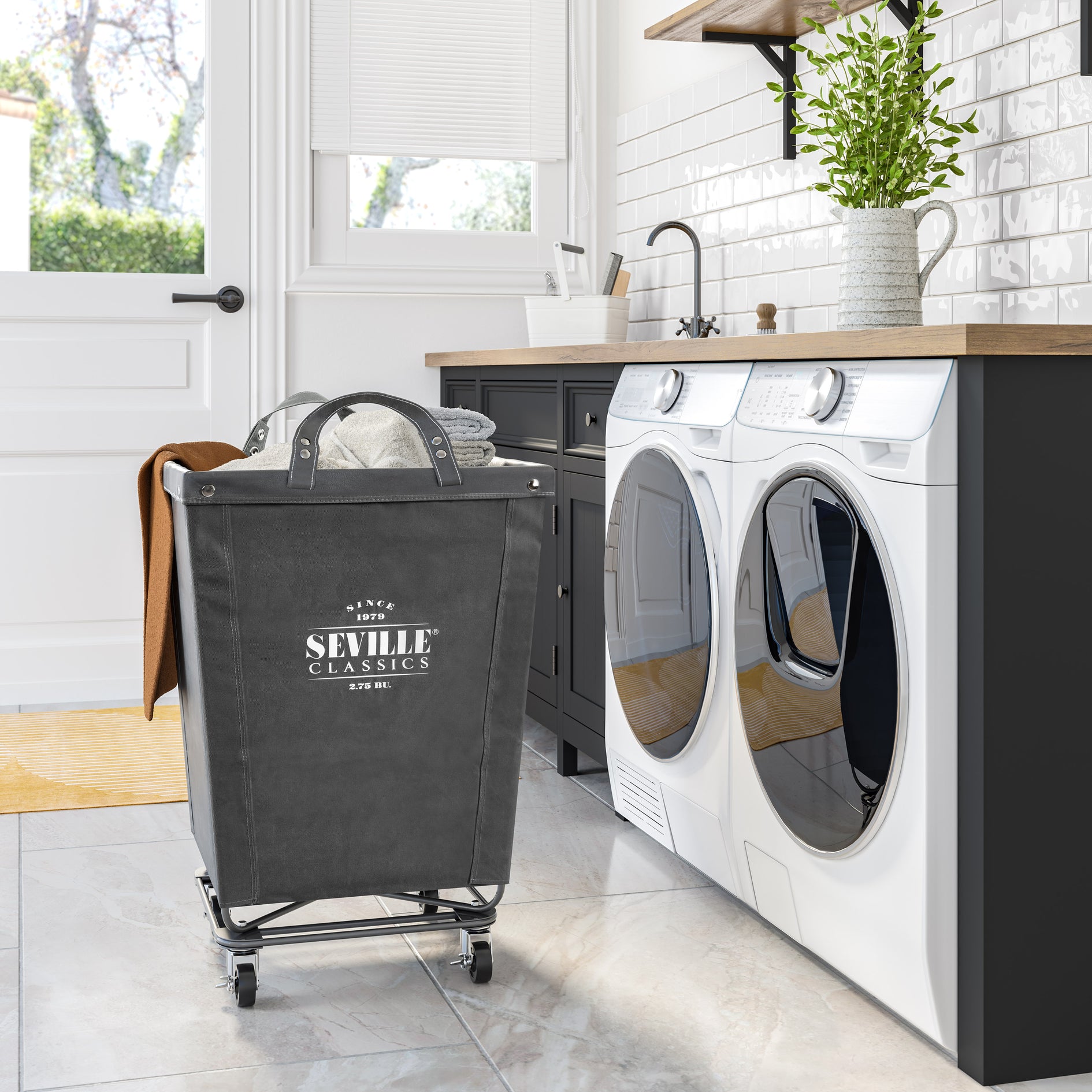 Seville Classics Laundry Hamper - Thumbnail 3