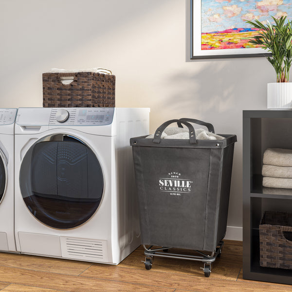Heavy-Duty Rolling Laundry Hamper