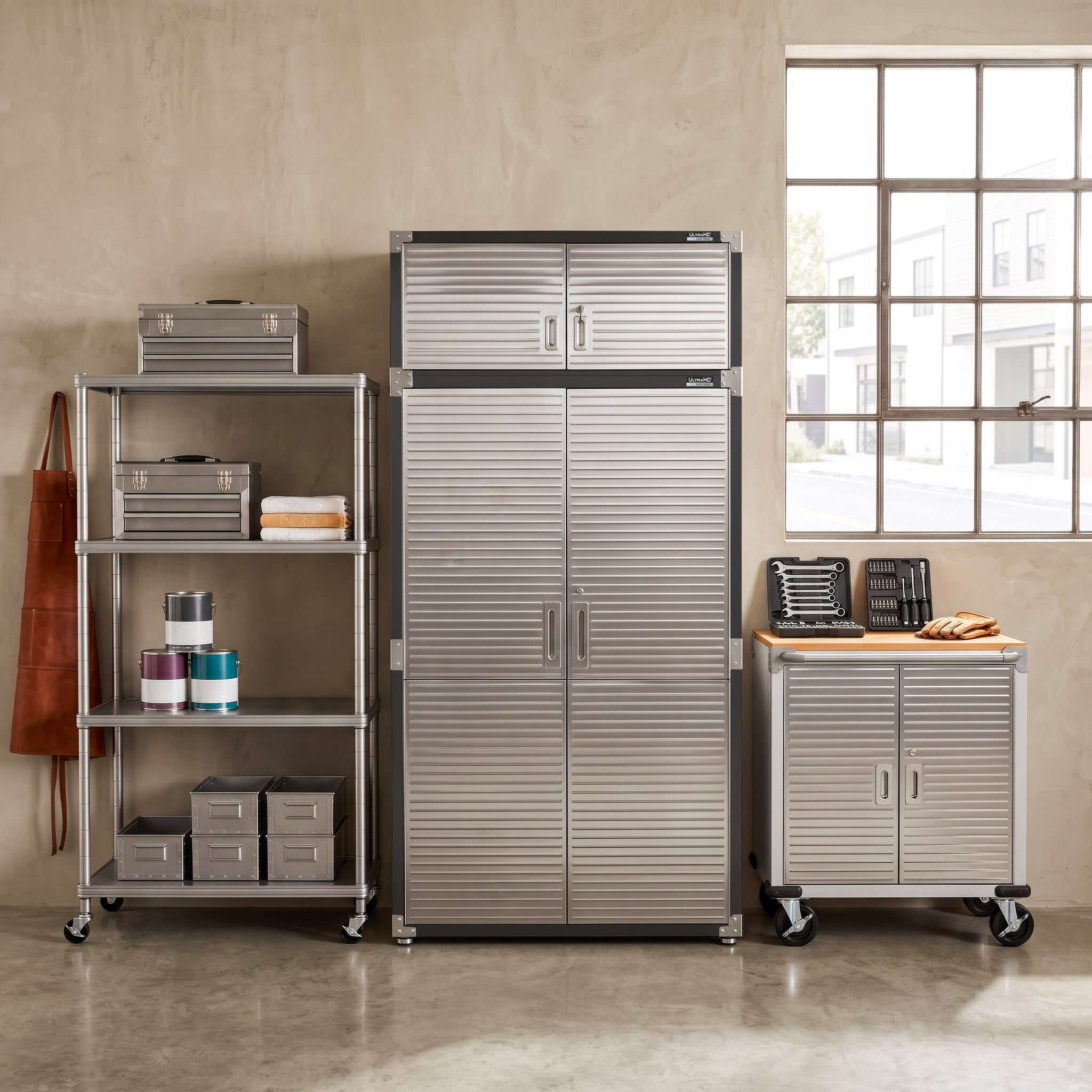UltraHD® Stacking Top Cabinet, Graphite