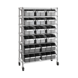 7-Tier NSF 16-Bin Rack