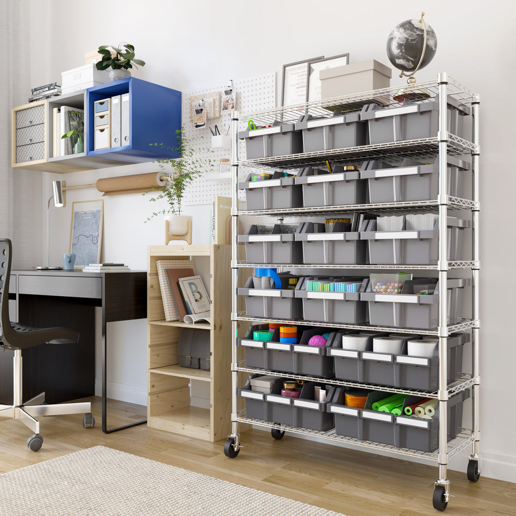 Binary Rack 7-Tier NSF-Certified 16-Bin Rack