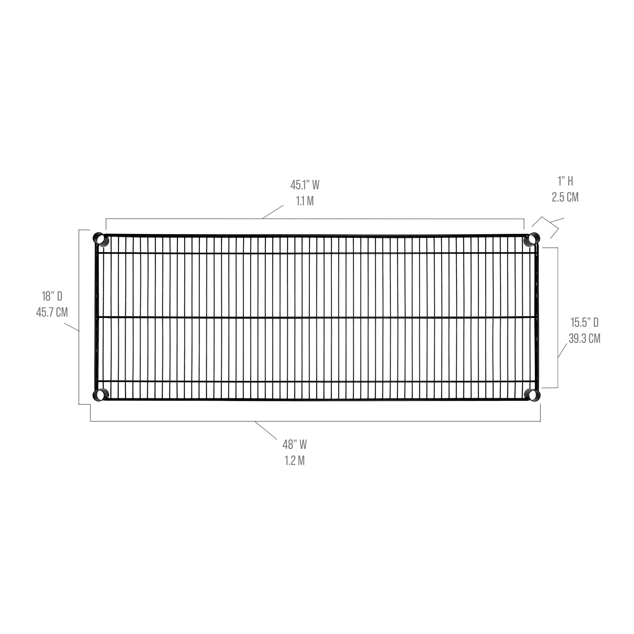 UltraDurable® NSF Steel Wire Shelf