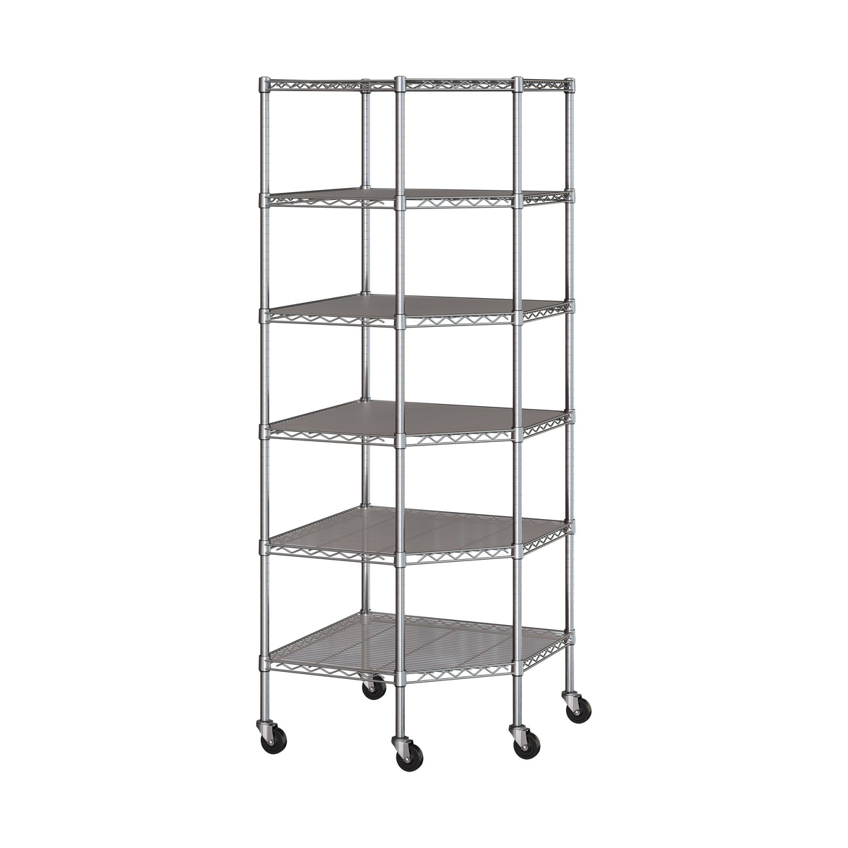 Seville Classics UltraDurable® 6-Tier NSF-Certified Steel Shelving