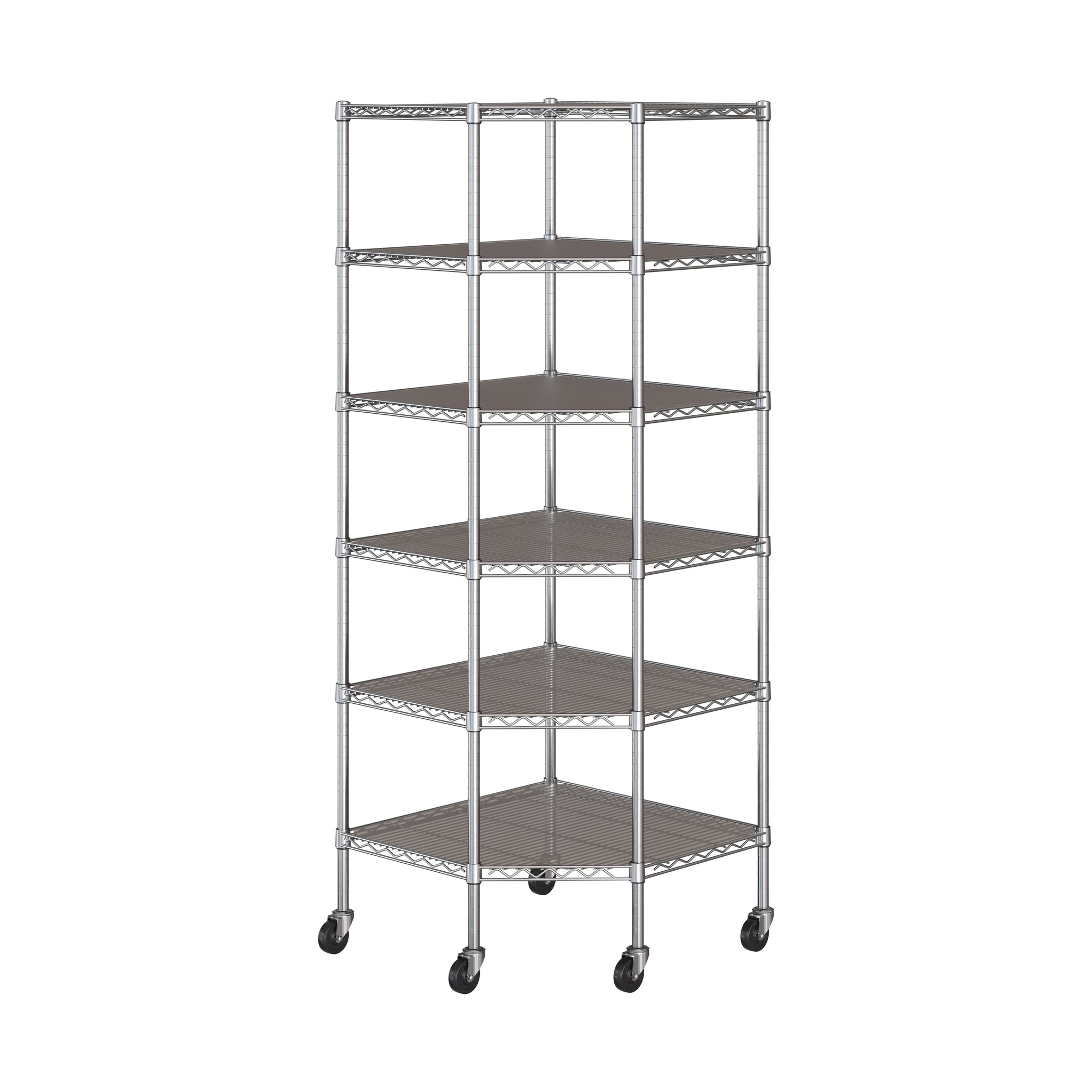 Seville Classics UltraDurable® 6-Tier NSF-Certified Steel Shelving with