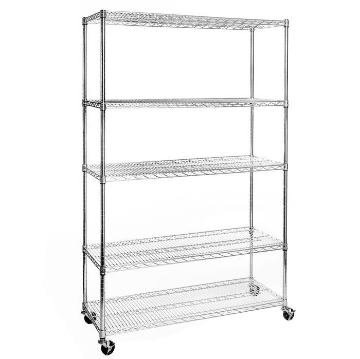 UltraDurable® 5-Tier NSF Steel Shelving