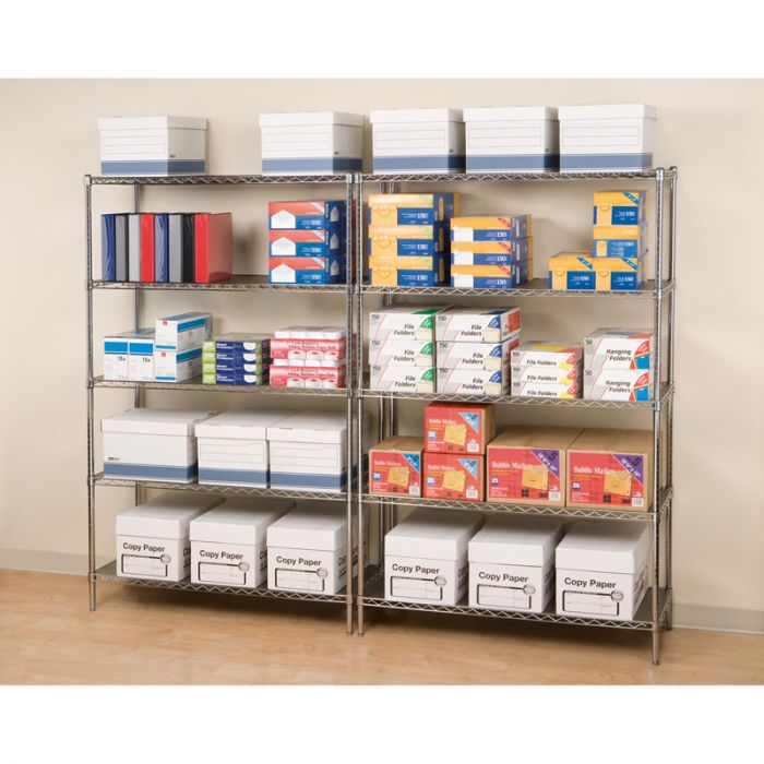 UltraDurable® 5-Tier NSF Steel Shelving – Seville Classics