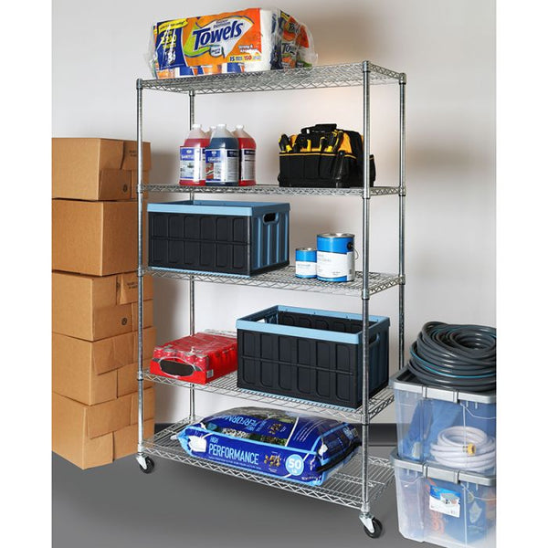 UltraDurable® 5-Tier NSF Steel Shelving