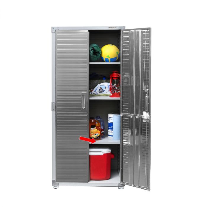 Seville classics ultrahd tall sales storage cabinet shelves