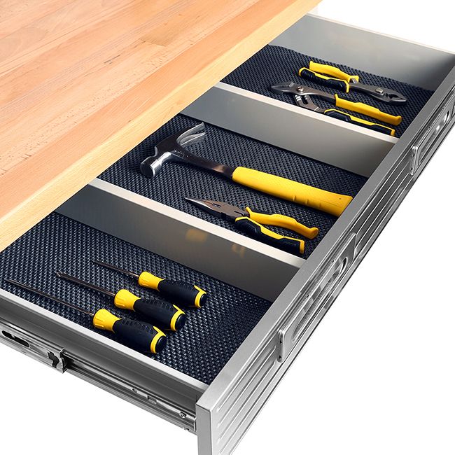 UltraHD® Lighted Workcenter w/ Wood Top and Pegboard