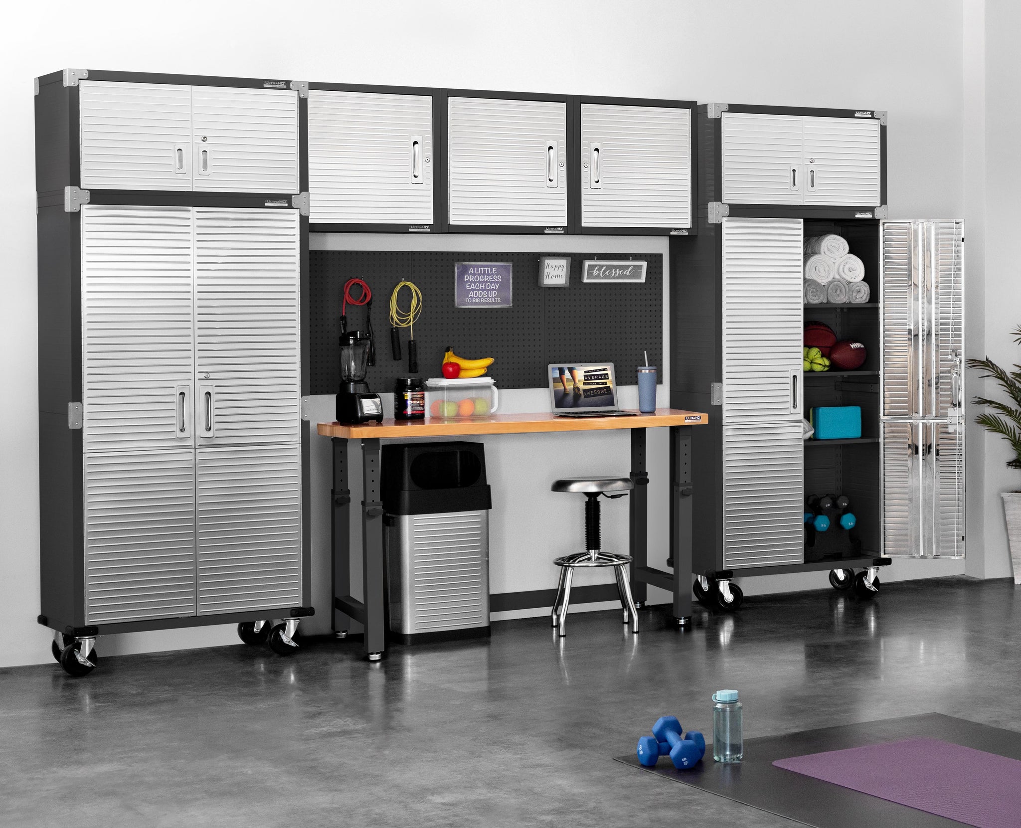 UltraHD® Height Adjustable Workbench, 60