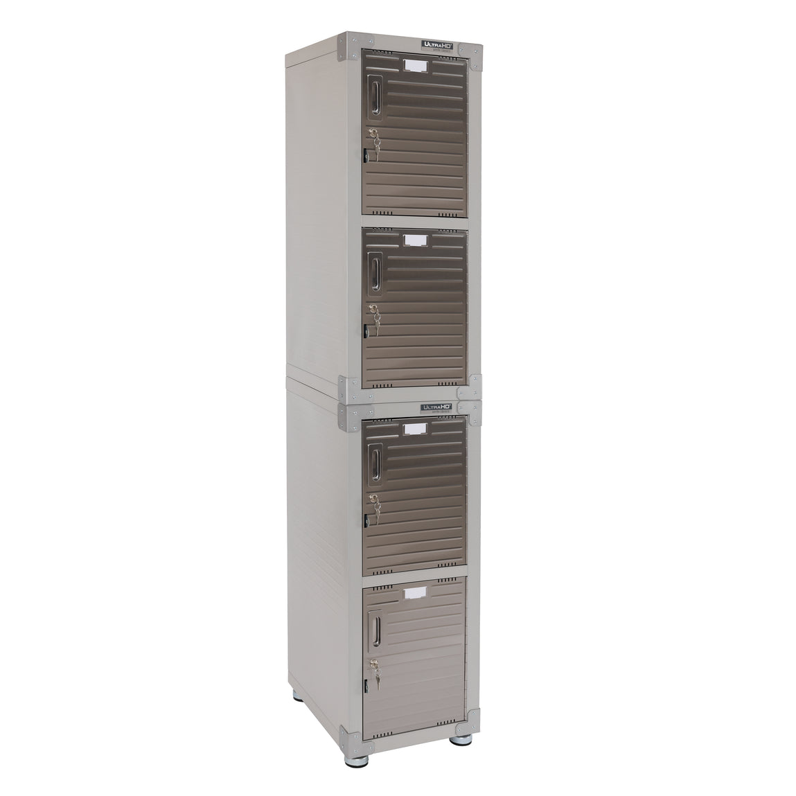 UltraHD® 4-Door Stackable Locker Cabinet – Seville Classics