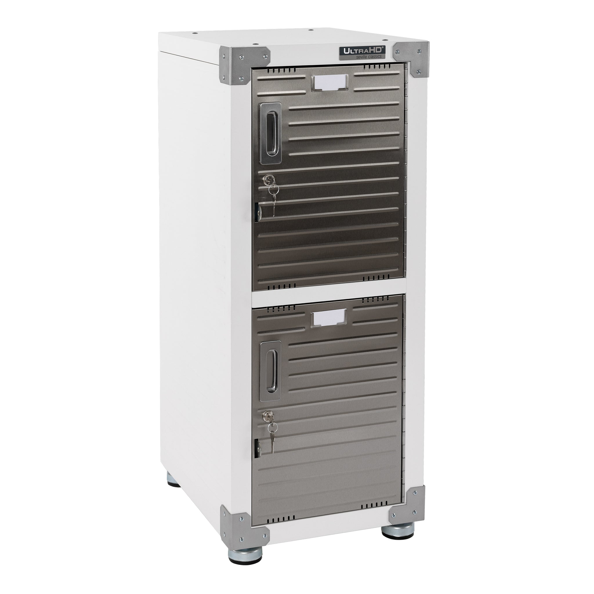 【送料無料】Locker Cabinet / IV UltraHD® 4-Door Stackable Locker Cabinet – Seville Classics