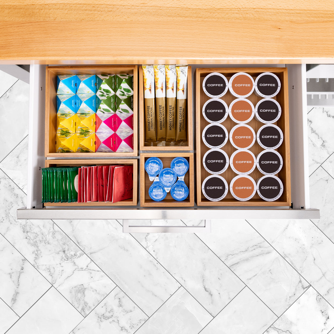 5-Piece Bamboo Storage Set